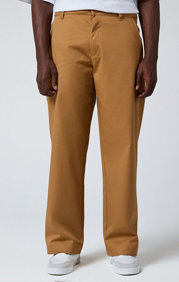 Straight Hem Pants