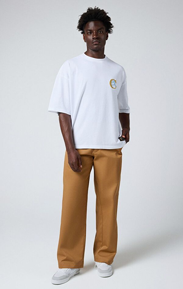 Straight Hem Pants