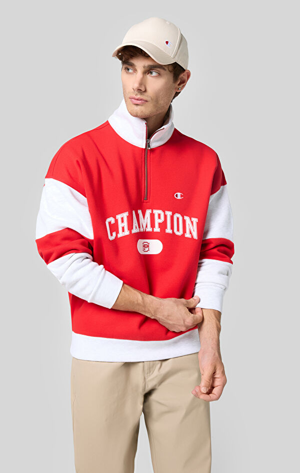 Half Zip Sweatshirt