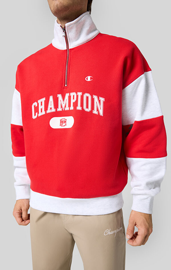 Half Zip Sweatshirt