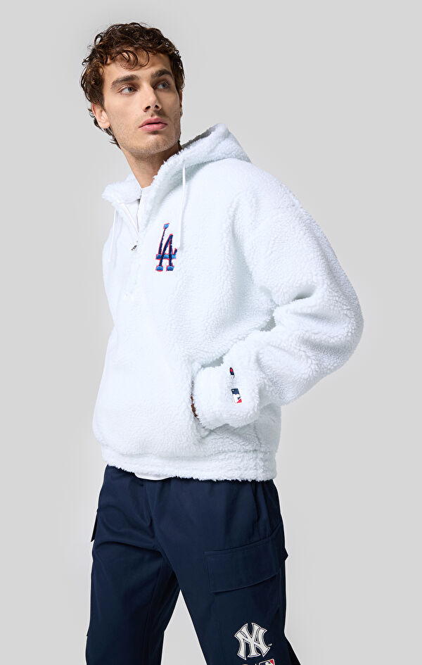 Hooded Half Zip Top