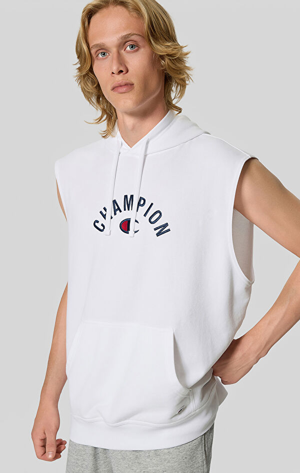 Hooded Sleeveless Sweatshirt