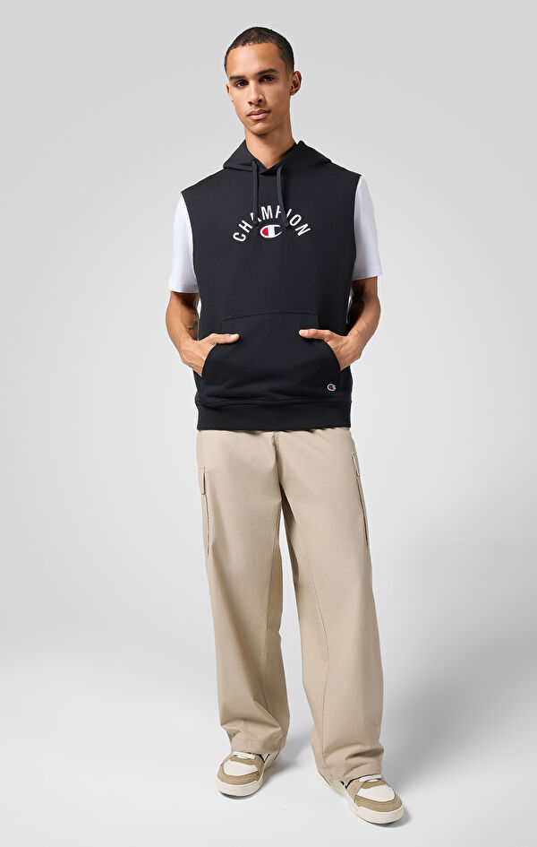 Hooded Sleeveless Sweatshirt