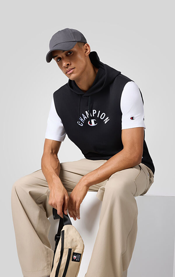 Hooded Sleeveless Sweatshirt