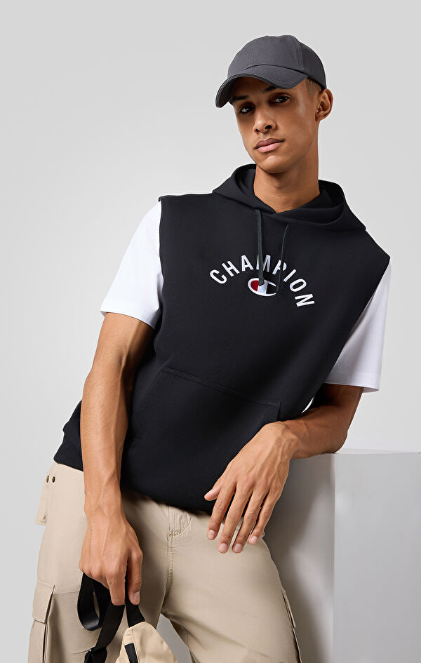 Hooded Sleeveless Sweatshirt