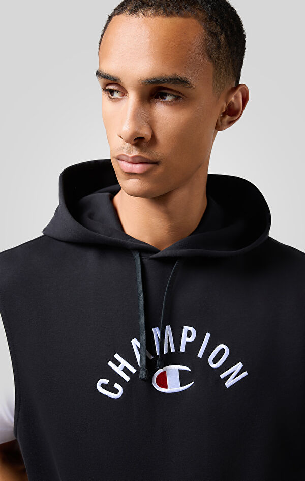 Hooded Sleeveless Sweatshirt