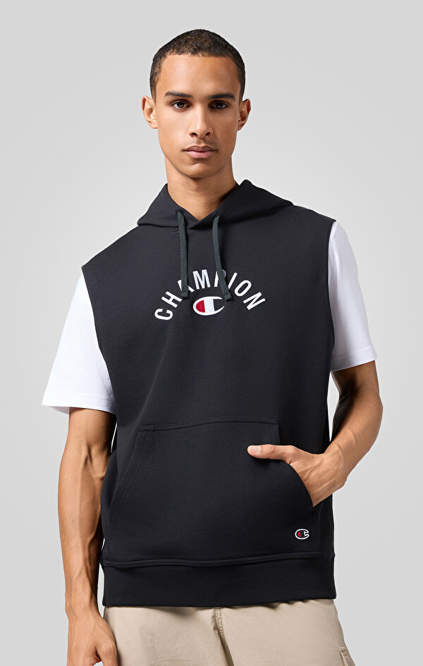 Hooded Sleeveless Sweatshirt