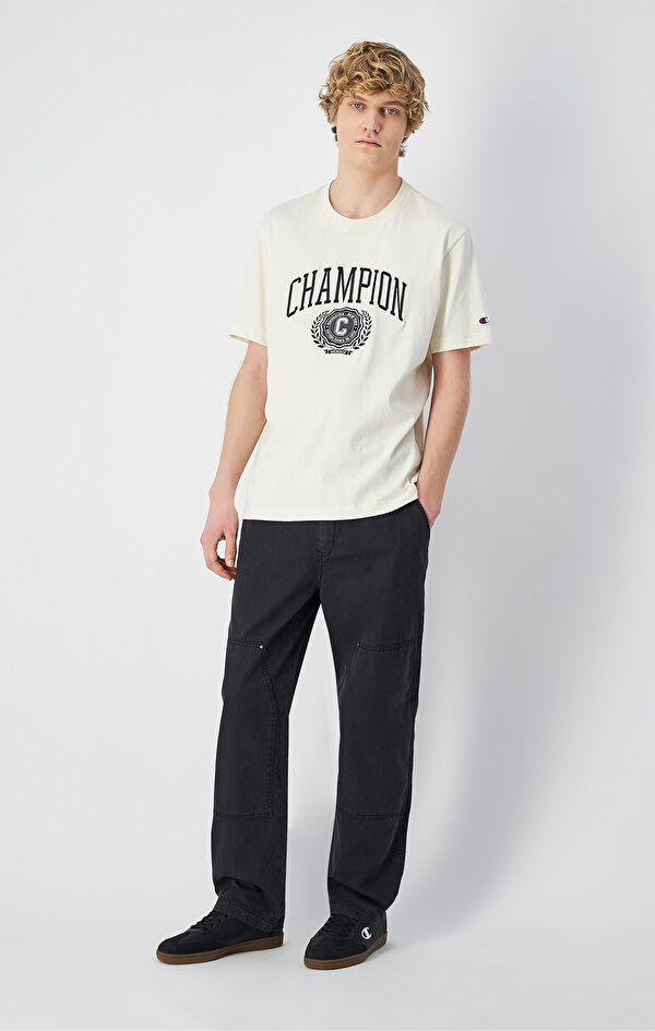 Woven Straight Hem Pants
