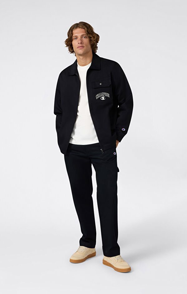 Woven Straight Hem Pants