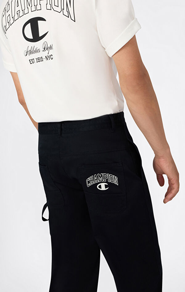 Woven Straight Hem Pants