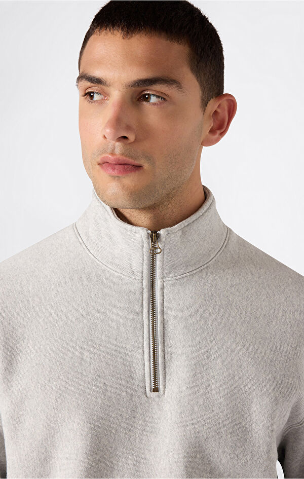 Half Zip Sweatshirt
