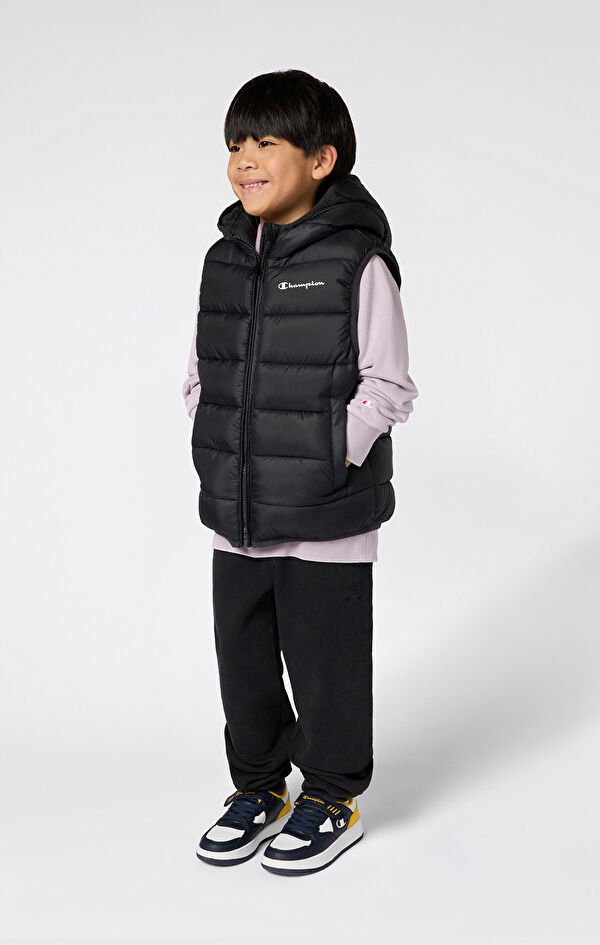 Hooded Full Zip Vest