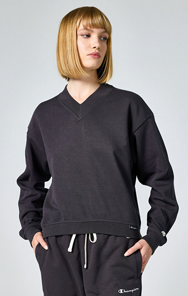 Crewneck Croptop Sweatshirt