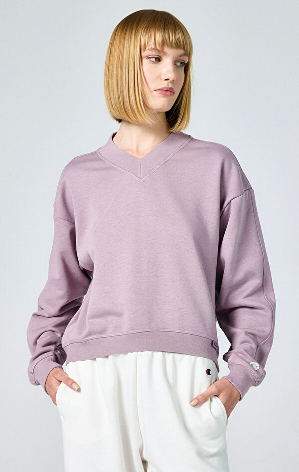 Crewneck Croptop Sweatshirt