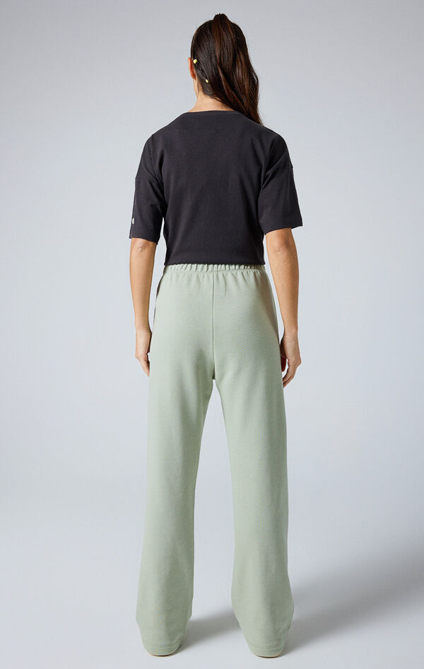 Straight Hem Pants