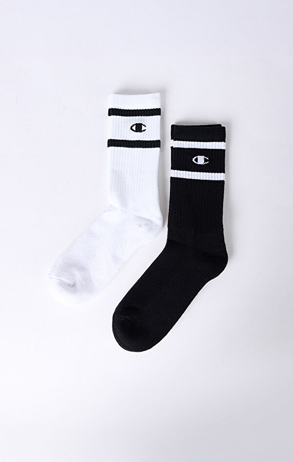 2pk Short Crew Socks