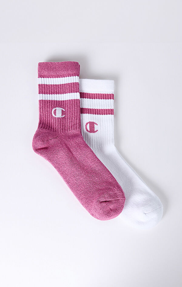 2pk Short Crew Socks