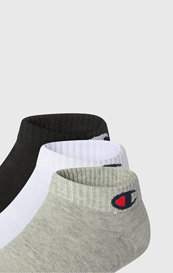 3pk Quarter Socks