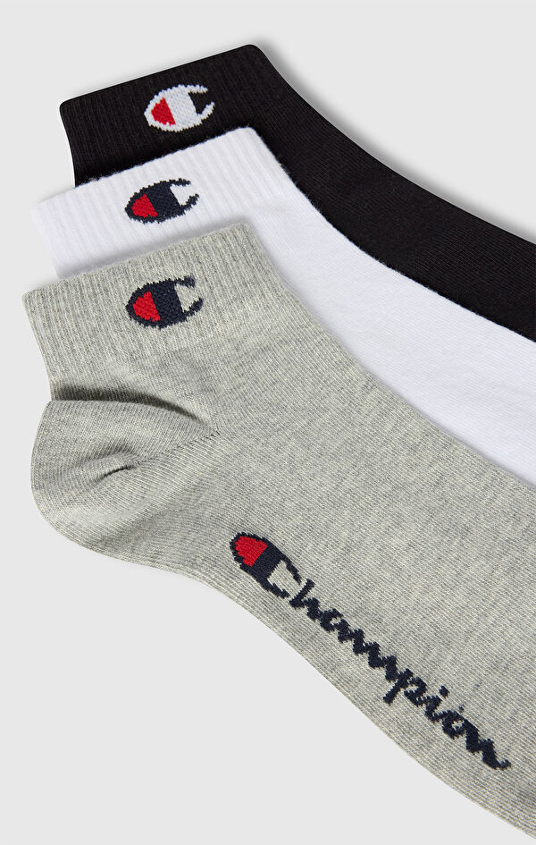 3pk Quarter Socks