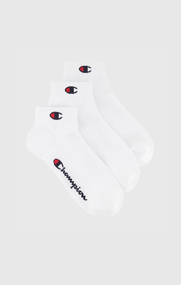 3pk Quarter Socks