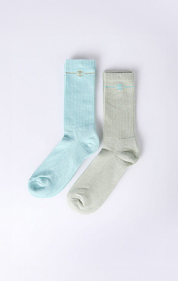 2pk crew socks