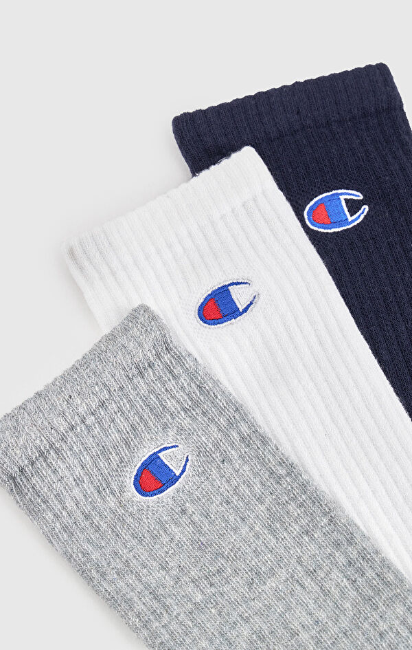 3pk Crew Socks