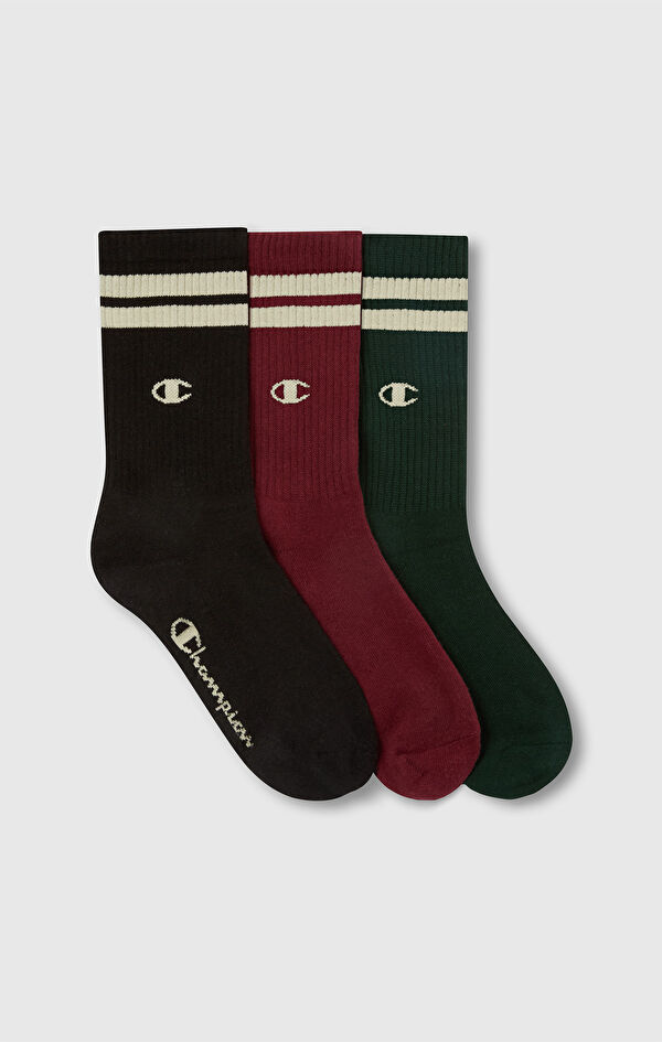 3pk Crew Socks
