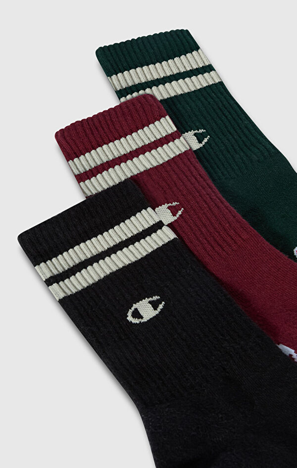 3pk Crew Socks