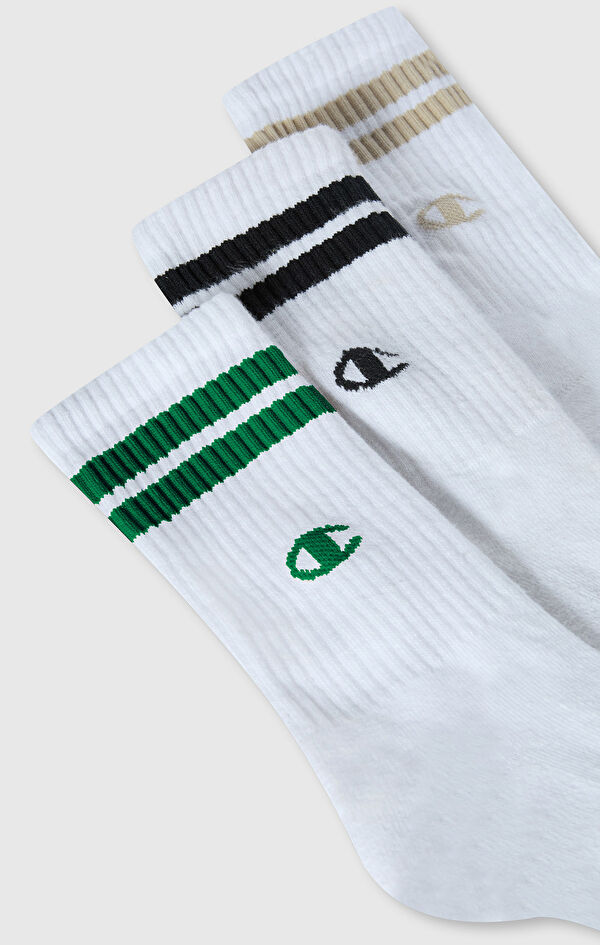 3pk Crew Socks