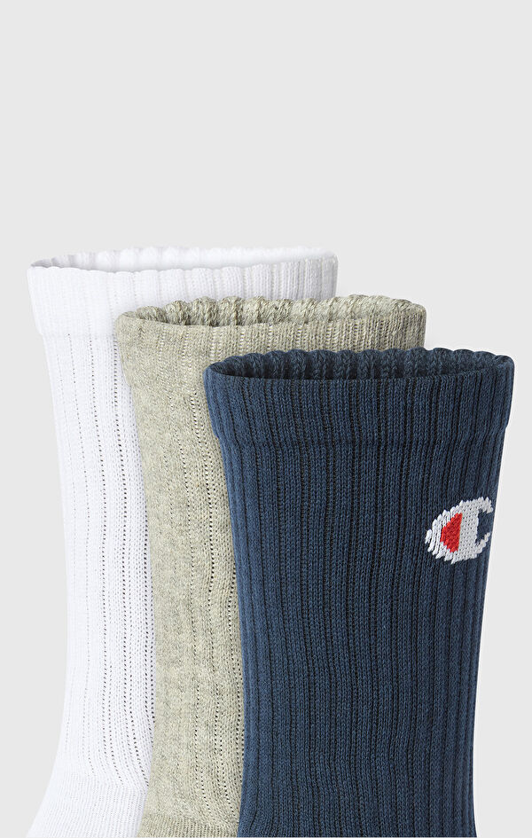 3pk Crew Socks