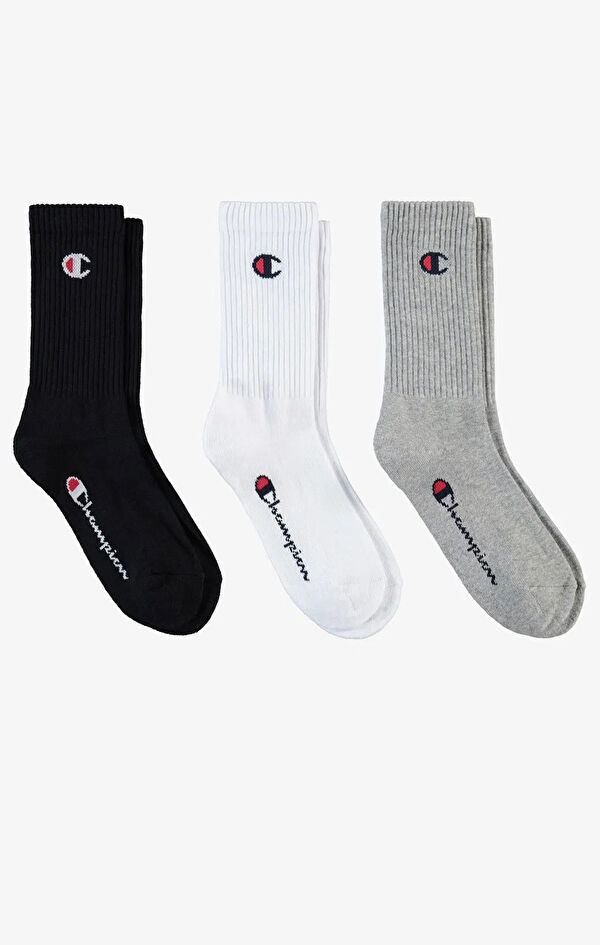 3pk Crew Socks