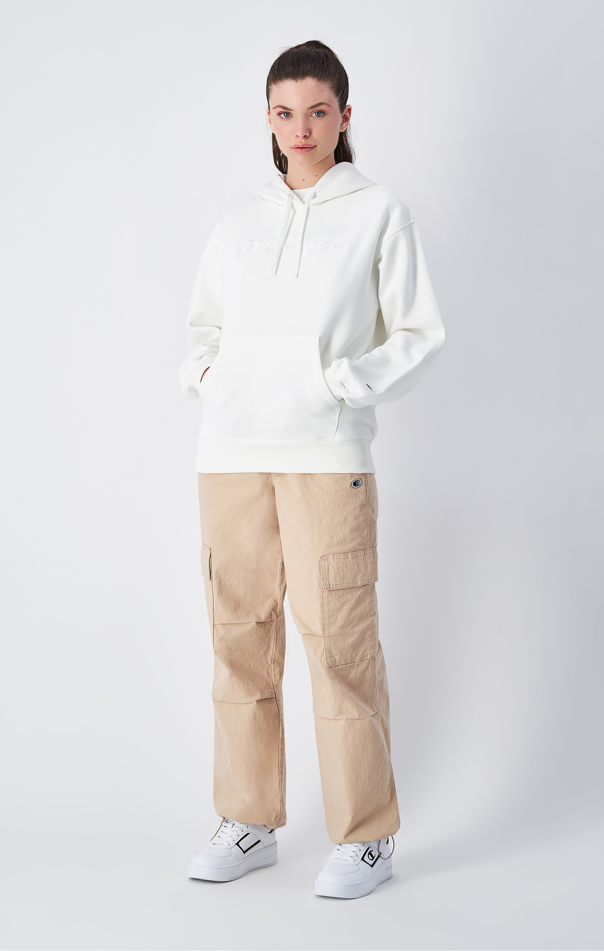 Beyaz Hooded Sweatshirt | Champion Türkiye