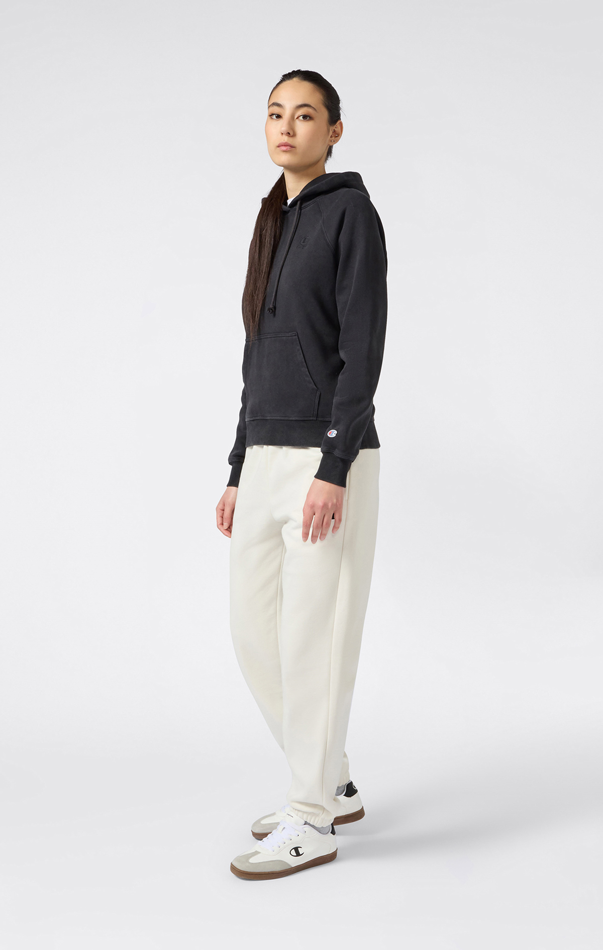 Icons Kadın Beyaz Standard Fit Elastic Cuff Pants | Champion Türkiye