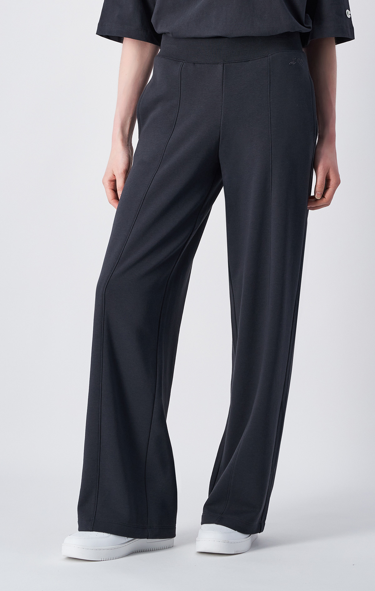 Eco Future Kadın Gri Slim Fit Wide Leg Pants | Champion Türkiye