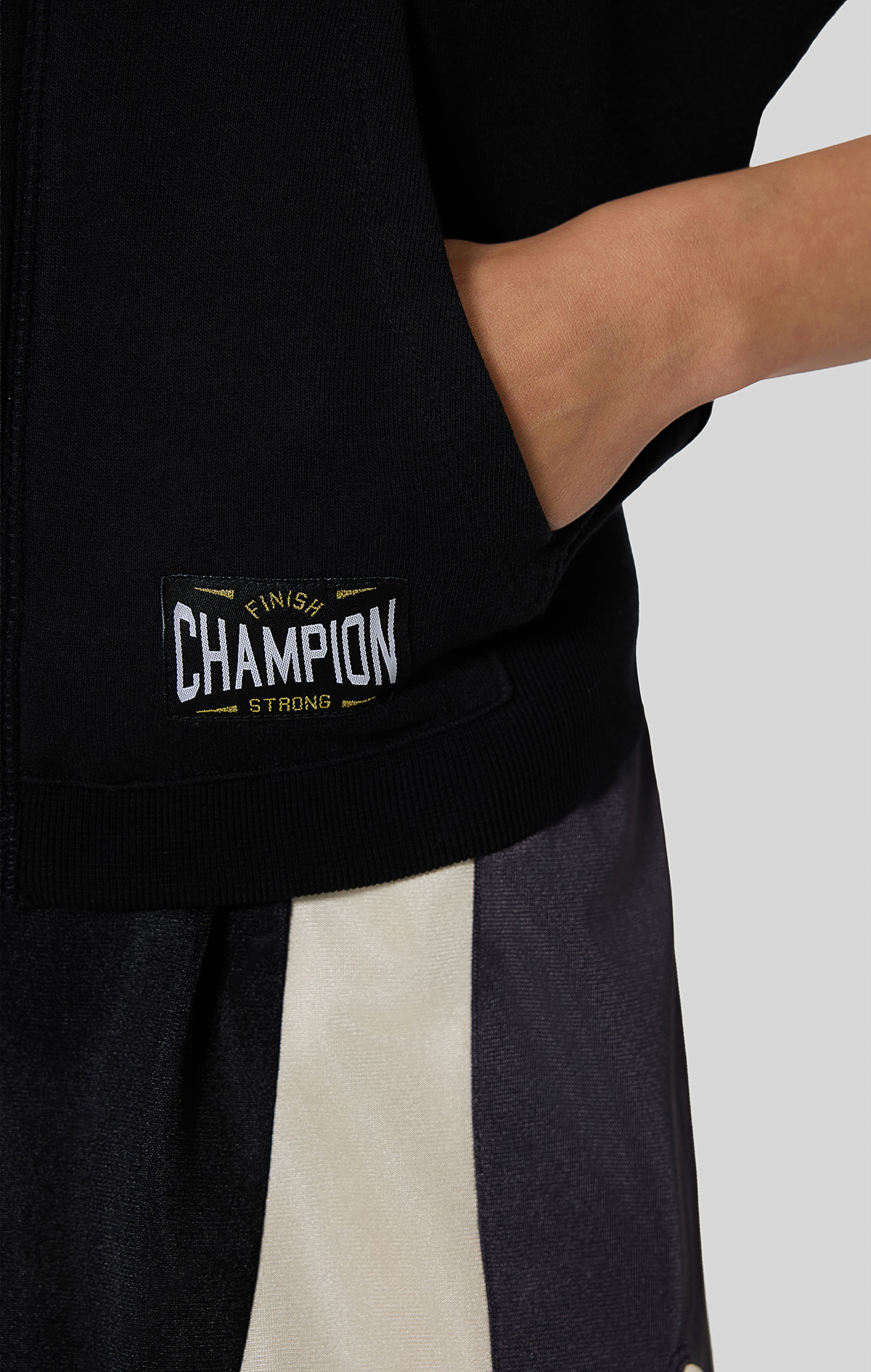 Trophies Kadın Siyah Standard Fit Full Zip Hoodie Sweatshirt