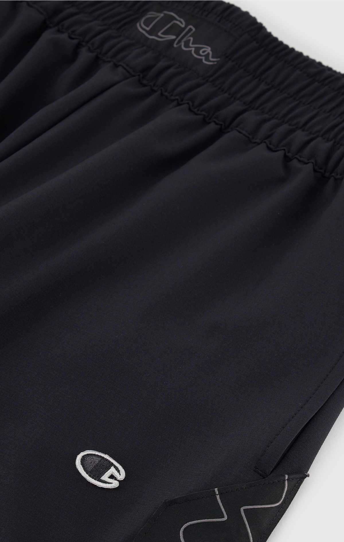 Urban Contemporary Kadın Siyah Loose Fit Wide Leg Pants | Champion