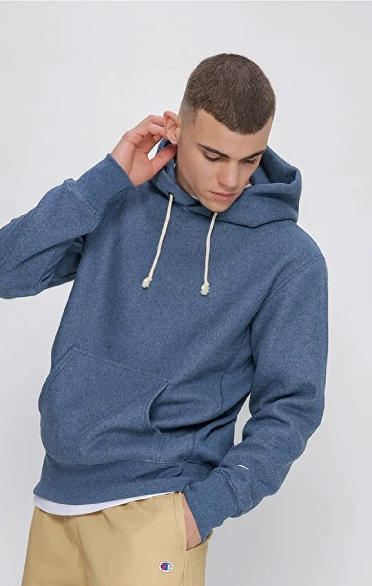Bej Hooded Sweatshirt | Champion Türkiye