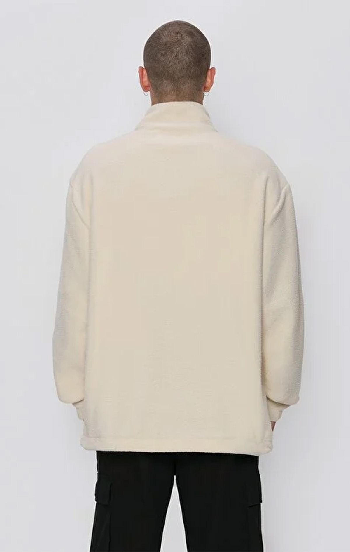 Eco Future Erkek Bej Custom Fit Half Zip Top | Champion Türkiye
