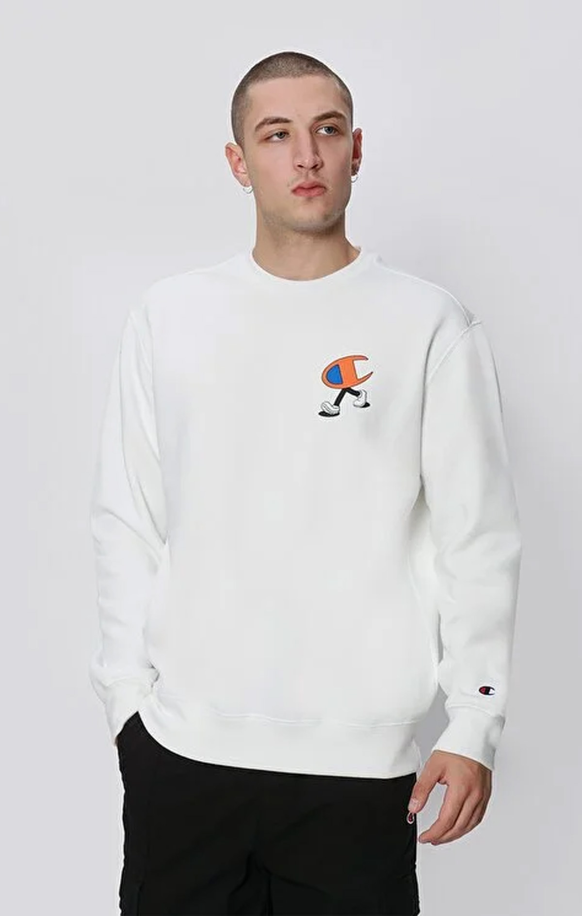 Graphic Gallery Erkek Kahverengi Cozy Fit Crewneck Sweatshirt