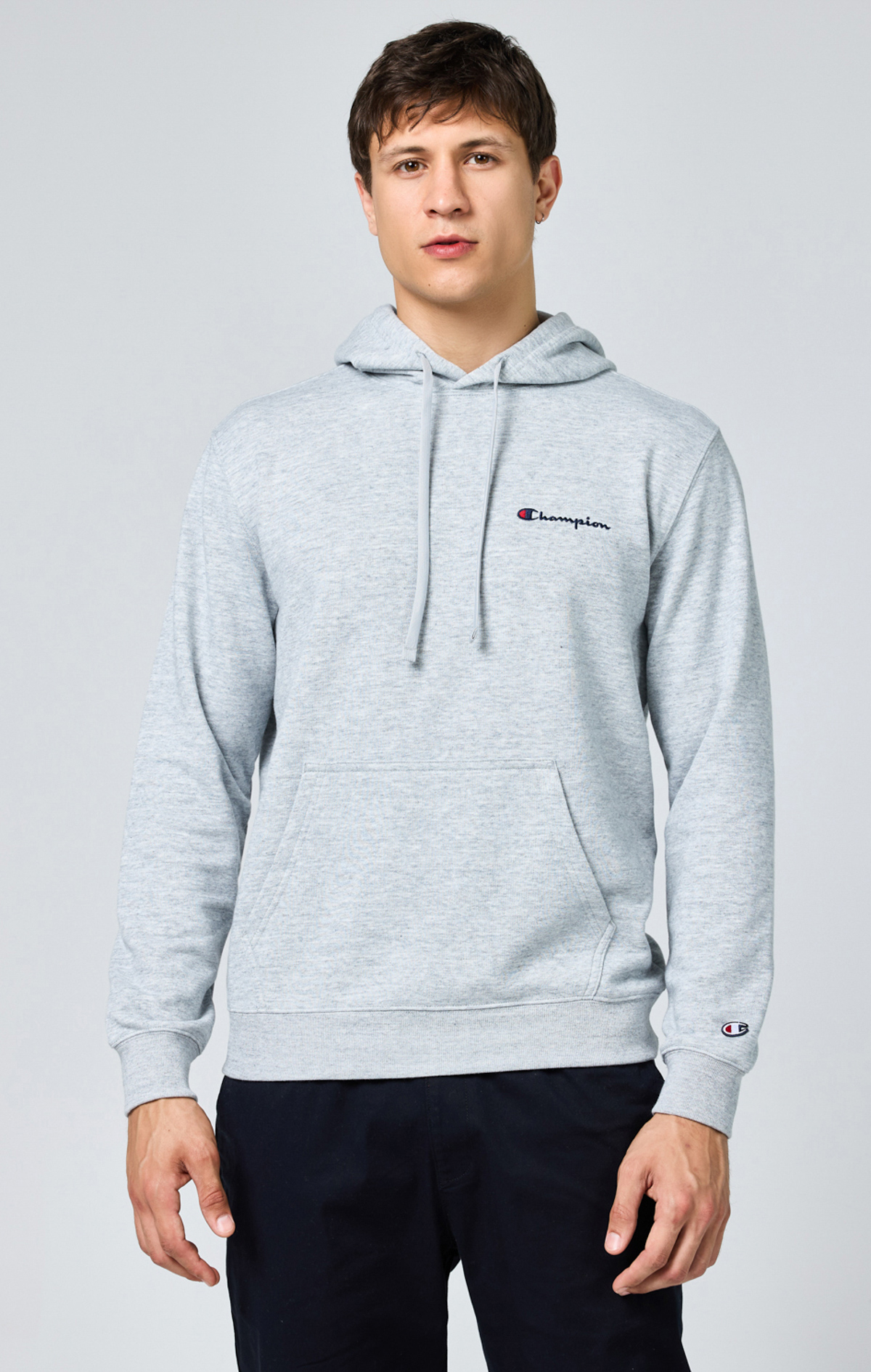 Icons Erkek Kırmızı Comfort Fit Hooded Sweatshirt | Champion Türkiye