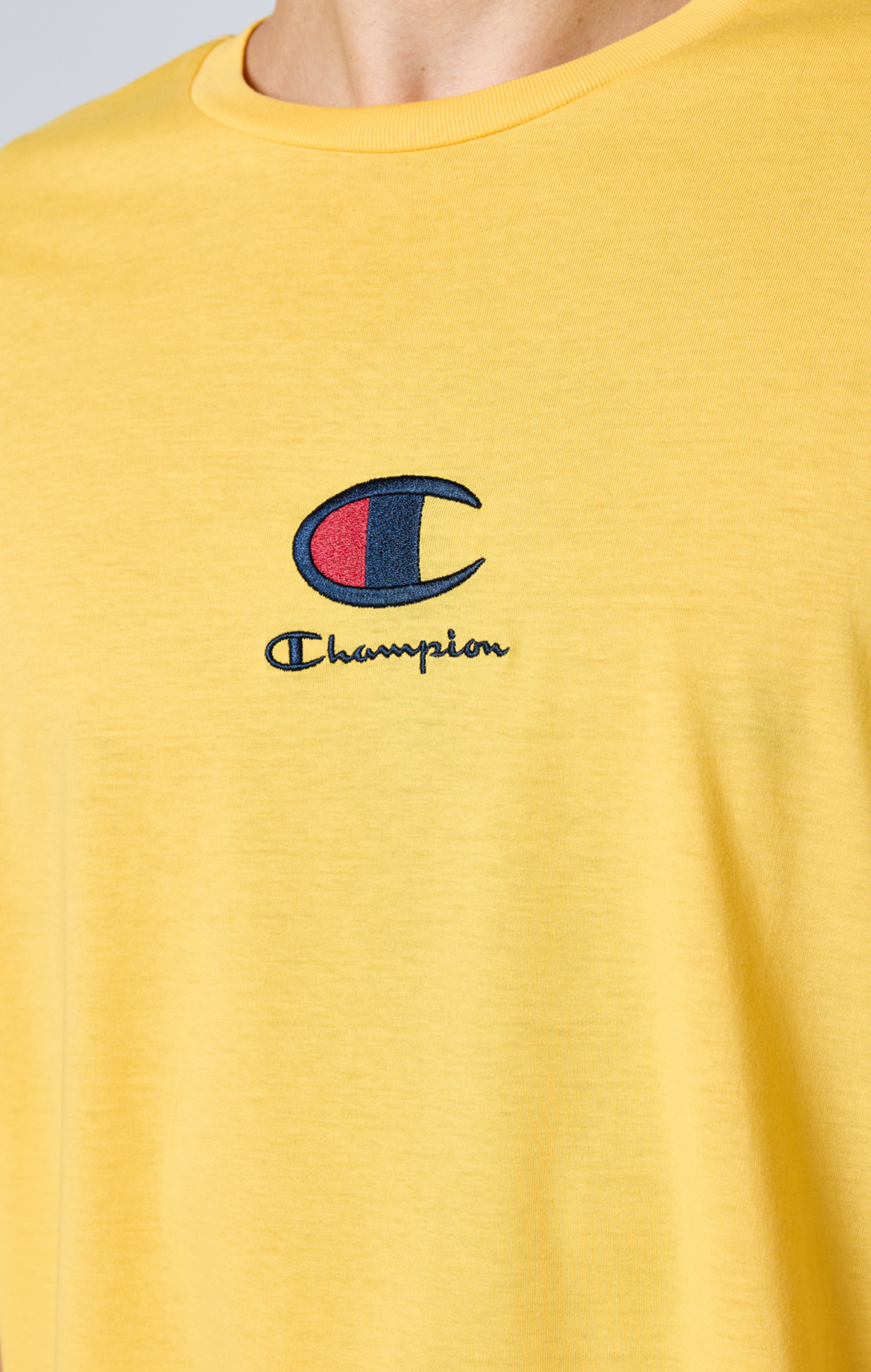 T shirt champion yellow online