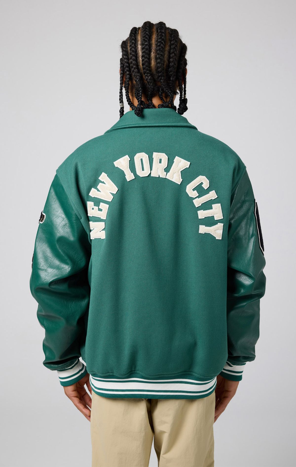 Archive Erkek Yeşil Oversized Fit Bomber Jacket | Champion Türkiye