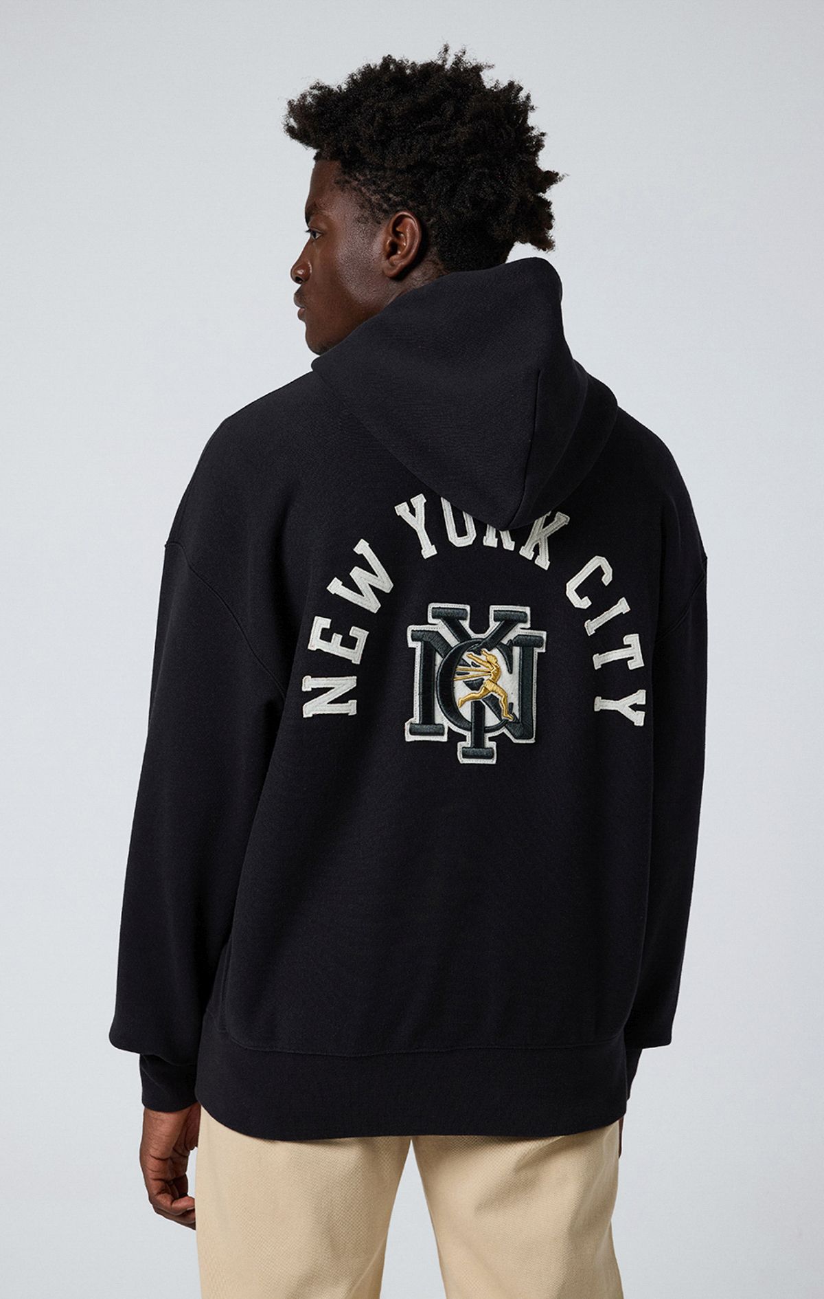 Siyah Hooded Full Zip Sweatshirt | Champion Türkiye