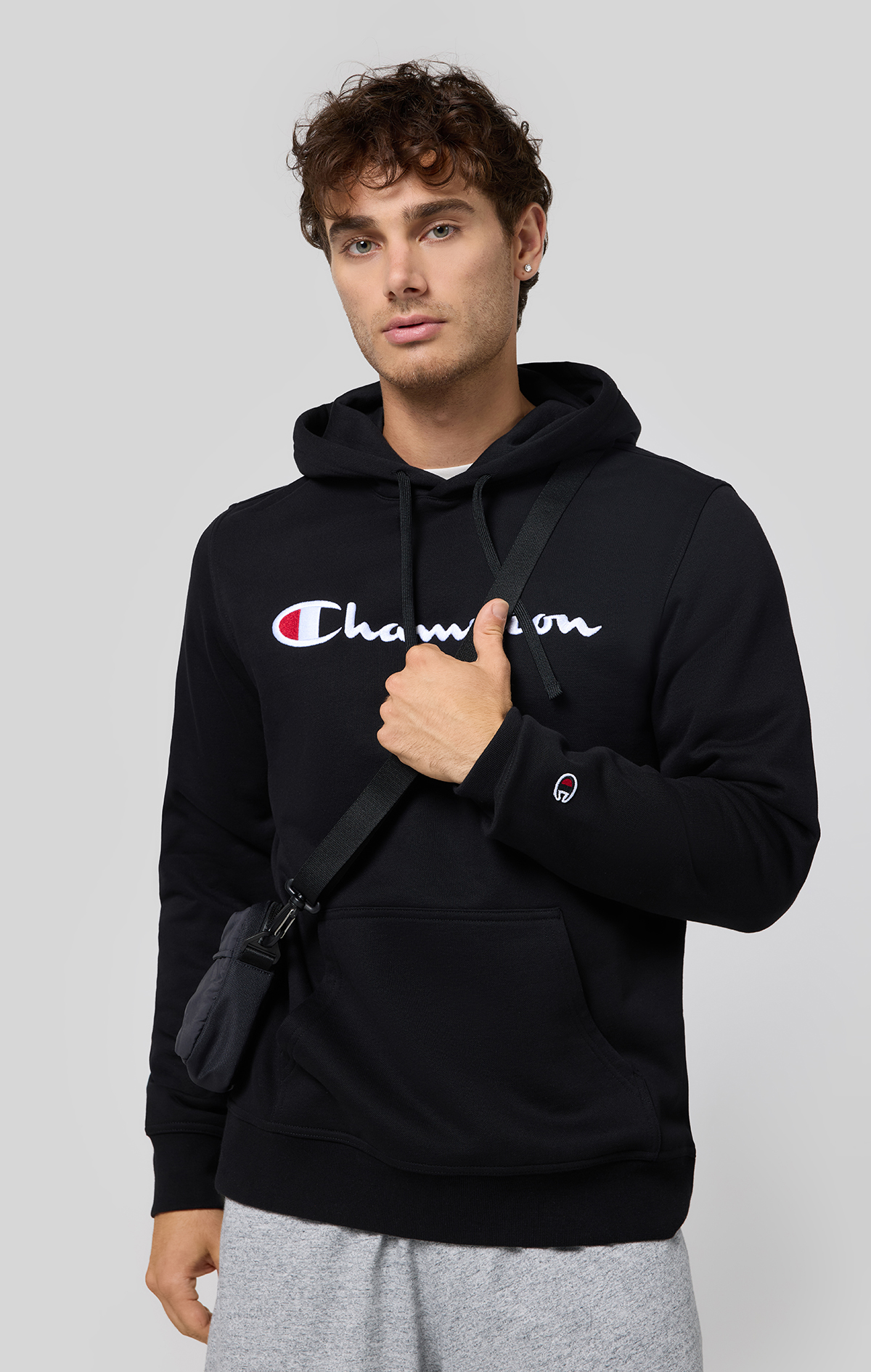 Siyah Hooded Sweatshirt | Champion Türkiye