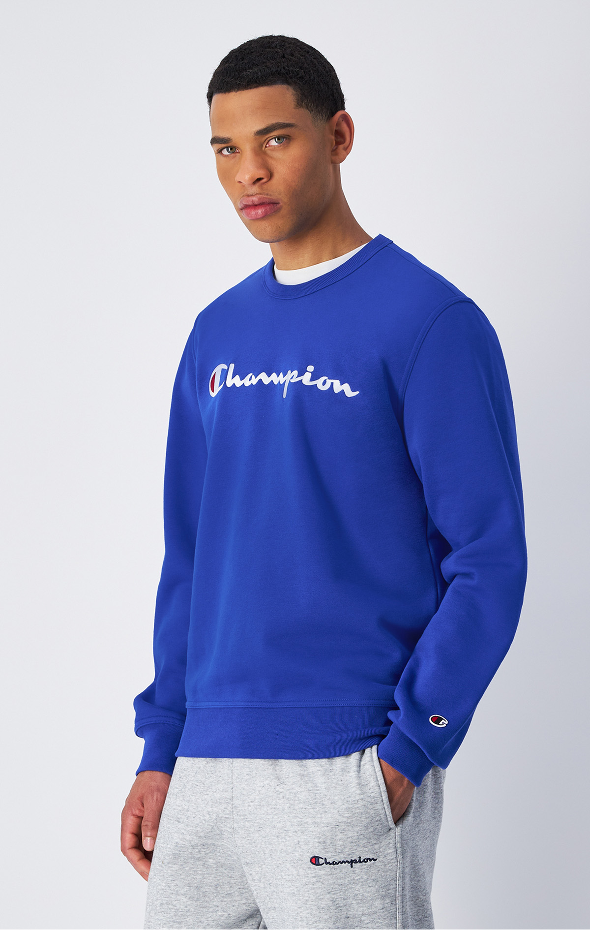 Mavi Crewneck Sweatshirt | Champion Türkiye