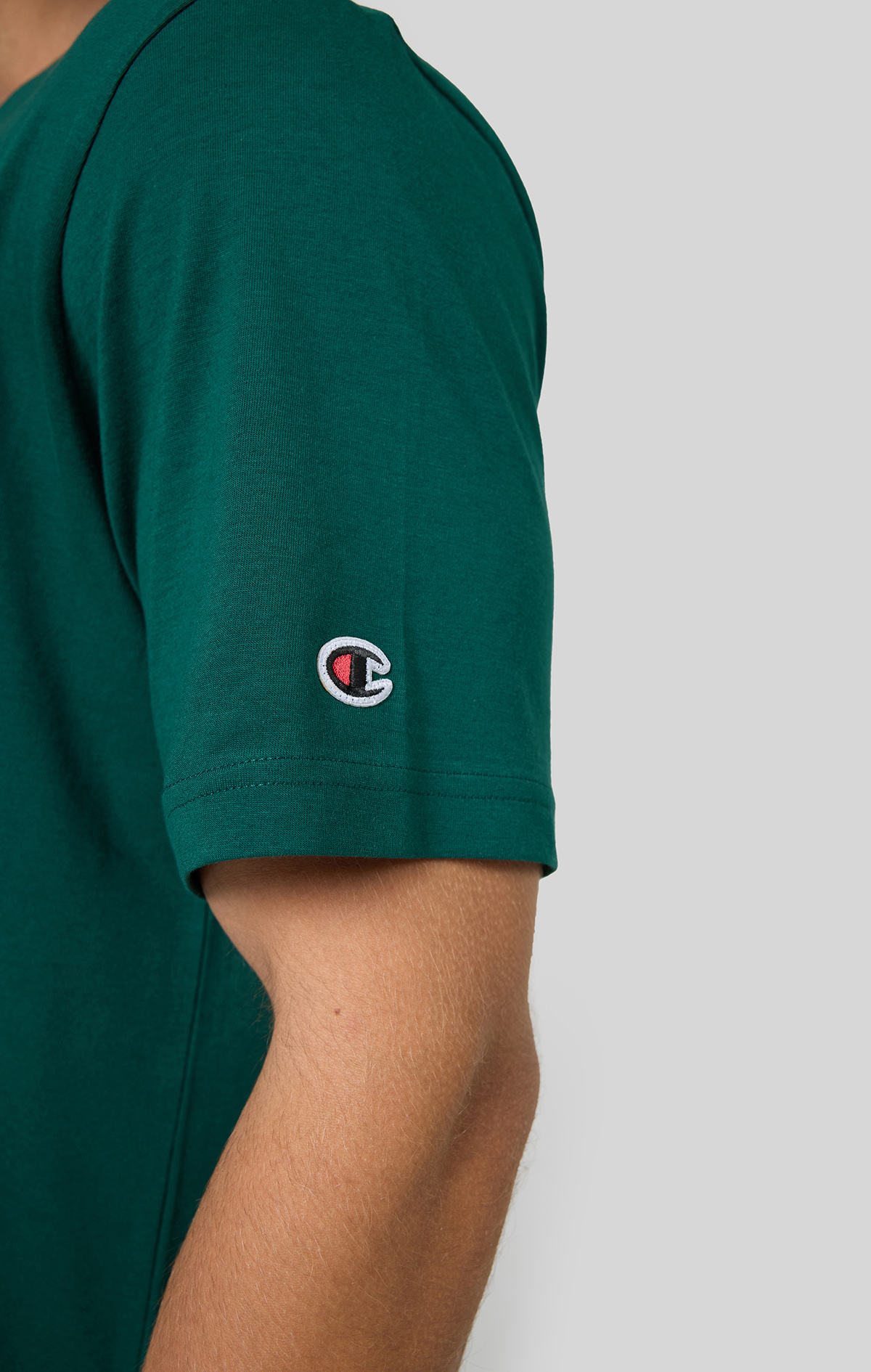 Icons Erkek Yeşil Standard Fit SS Tee | Champion Türkiye