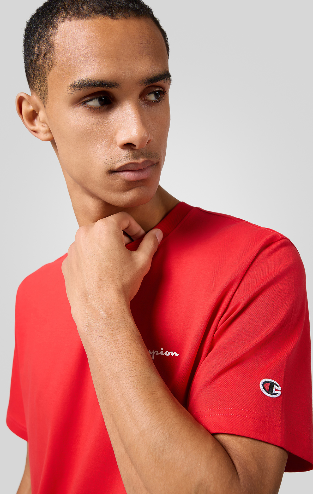 Icons Erkek Turuncu Standard Fit SS Tee | Champion Türkiye