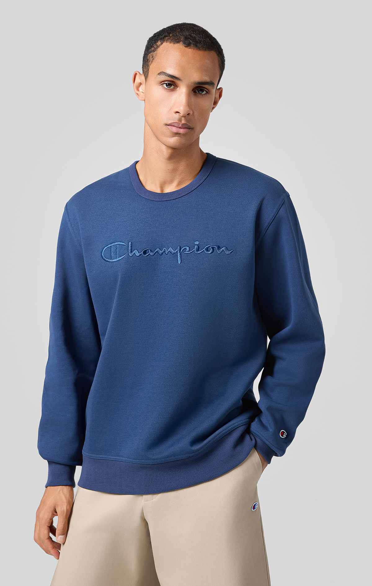 Lacivert Crewneck Sweatshirt | Champion Türkiye
