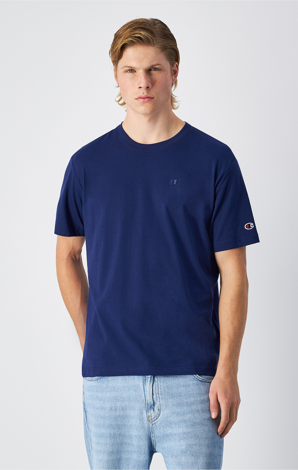 Icons Erkek Lacivert SS Tee | Champion Türkiye