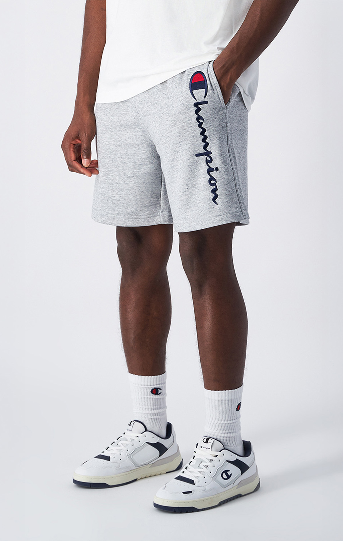 Authentic Pants Erkek Lacivert Standard Fit Shorts | Champion Türkiye